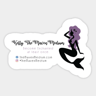 The Maven Medium (Purple Mermaid) Sticker